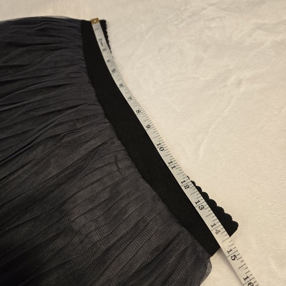 Zenana Women's‎ Pleated Double Mesh Overlay Maxi Skirt Large - Picture 10 of 15